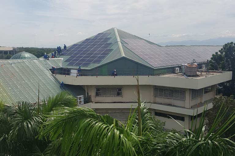 Solar PV rooftop project NDDU Philippines
